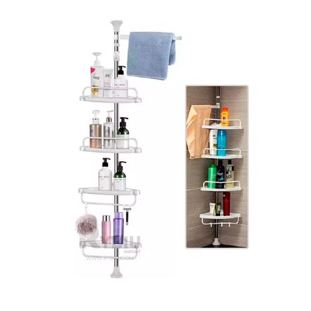 Elegante Esquinero Ajustable de Servicios Higienicos Elegante Esquinero Ajustable de Servicios Higienicos