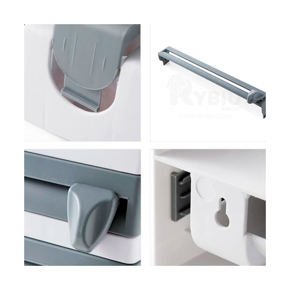 Organizador de Cocina Dispensador Color Plomo