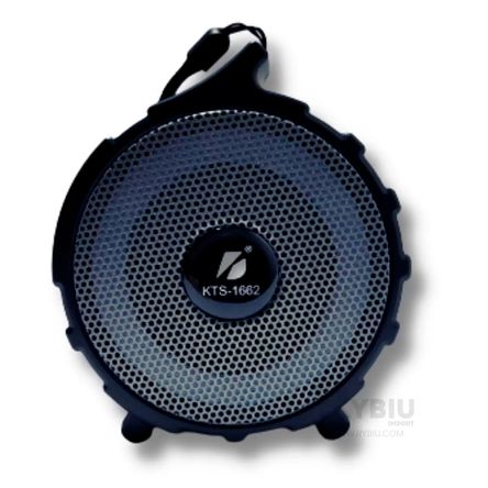 Altavoz Portatil para Exteriores Color Negro KTS 1662 RYBIU IMPORT