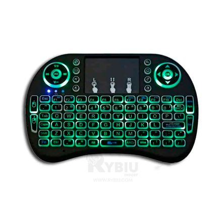 Mini Teclado Inalambrico con Luz para Monitor RYBIU IMPORT