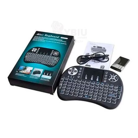 Mini Teclado con Mouse Inalambrico para Smart Tv RYBIU IMPORT