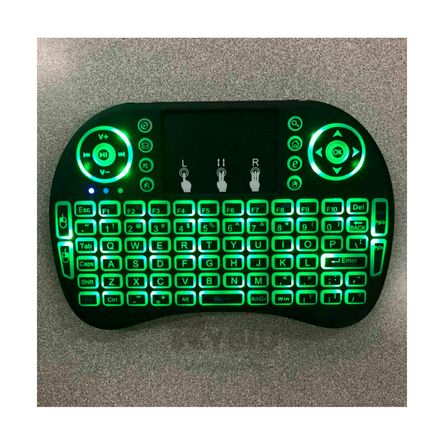 Mini Teclado Inalambrico con Mouse para Smart Tv Mini Teclado Inalambrico con Mouse para Smart Tv