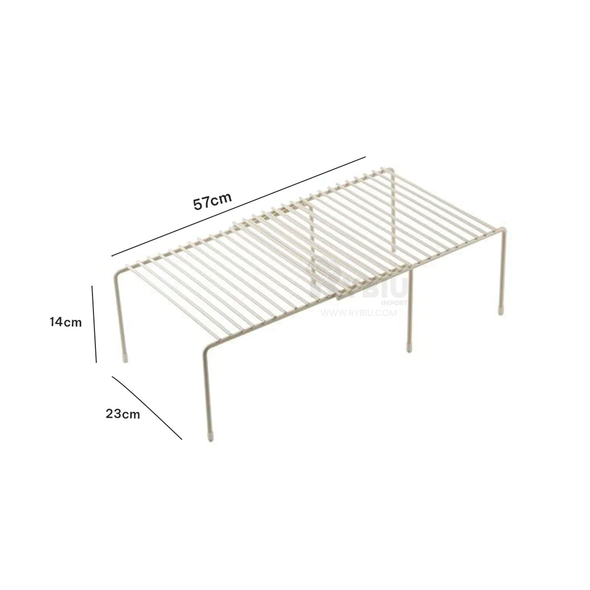 Organizador Multiuso de Color Blanco 2 en 1 de Cocina