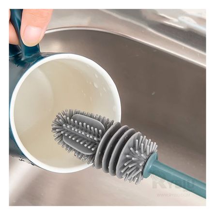 Color Celeste Cepillo Multifuncional de Silicona para Cocina Color Celeste Cepillo Multifuncional de Silicona para Cocina