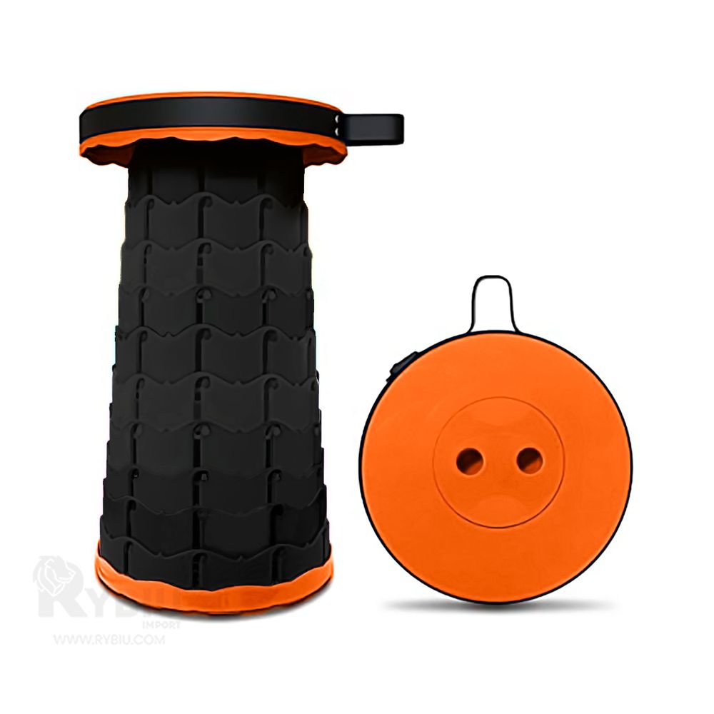 Silla Portatil para Camping Ajustable Anaranjado Silla Portatil para Camping Ajustable Anaranjado