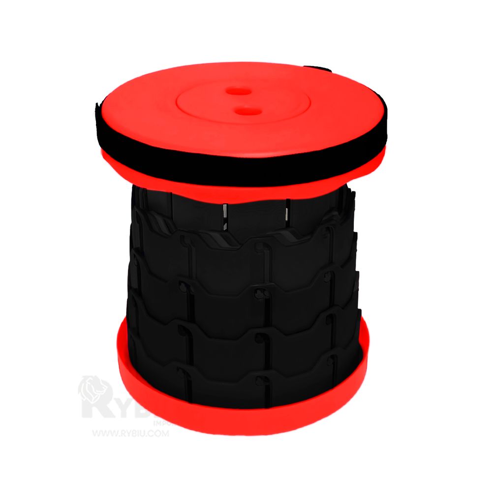 Taburete Plegable Mini Silla de Tono Rojo Taburete Plegable Mini Silla de Tono Rojo