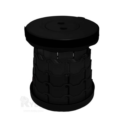 Taburete Plegable Mini Silla de Tono Negro Taburete Plegable Mini Silla de Tono Negro