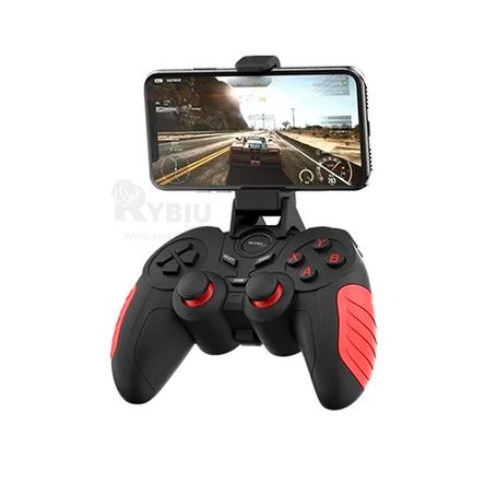 Gamepad Mando Cybertel Danger de Color Negro RYBIU IMPORT