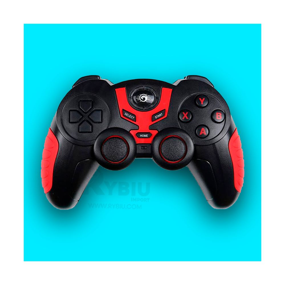 Gamepad Inalambrico Mediano Cybertel de Color Negro Gamepad Inalambrico Mediano Cybertel de Color Negro