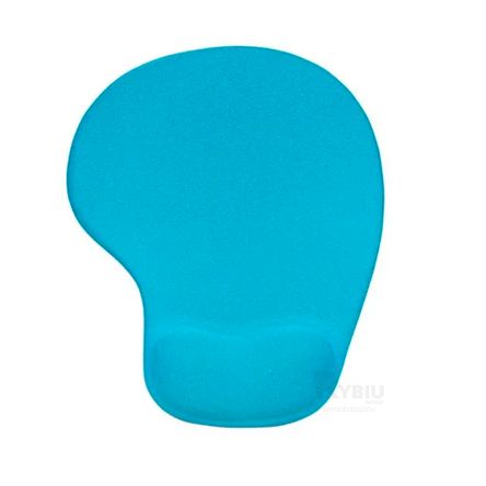 Mouse Pad Gel con Almohadilla Color Celeste RYBIU IMPORT