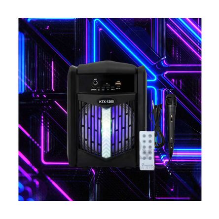 Parlante con Microfono Inalambrico y Control Remoto Parlante con Microfono Inalambrico y Control Remoto