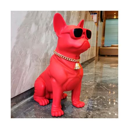 Amplificador de Audio Modelo Rojo con Bulldog Amplificador de Audio Modelo Rojo con Bulldog