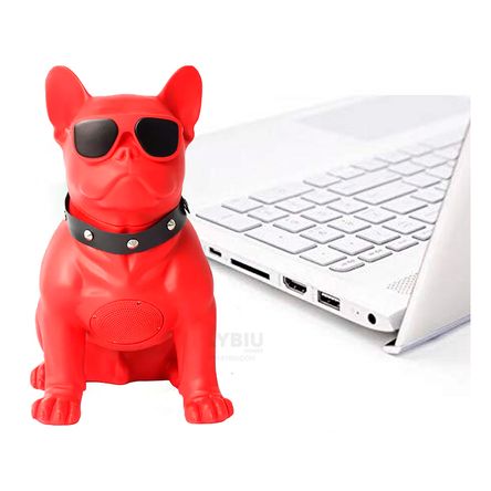 Parlante de Rojo Bluetooth Bulldog con Radio