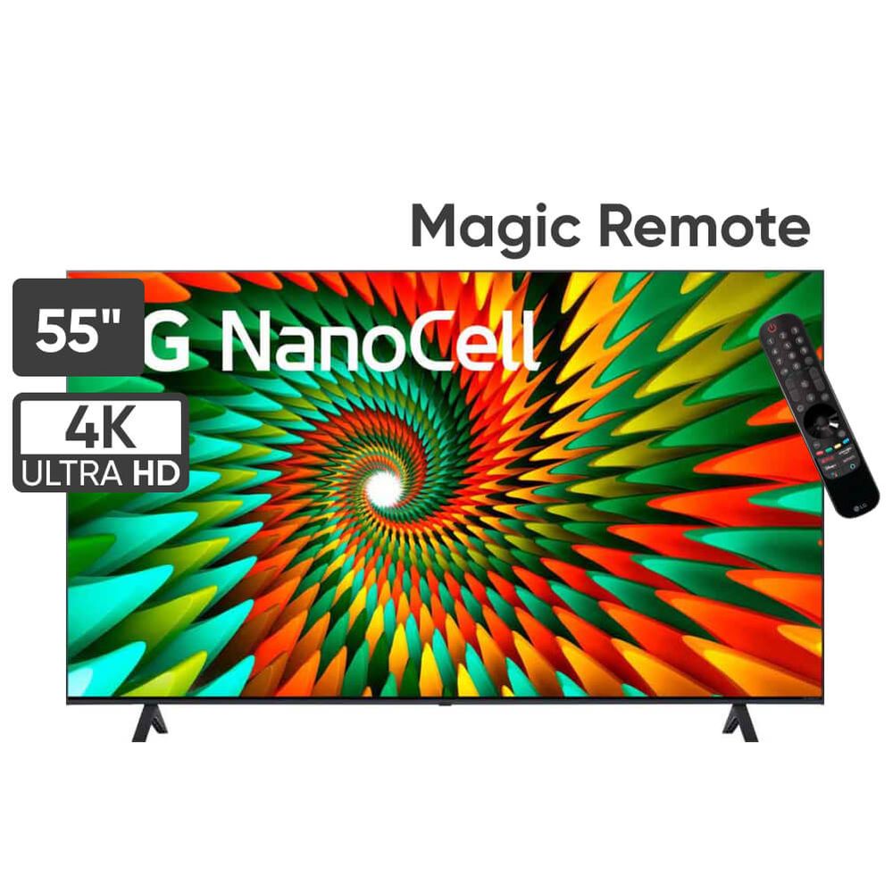 Televisor LG NanoCell 55 UHD 4K ThinQ AI 55NANO77SRA (2023) - Promart