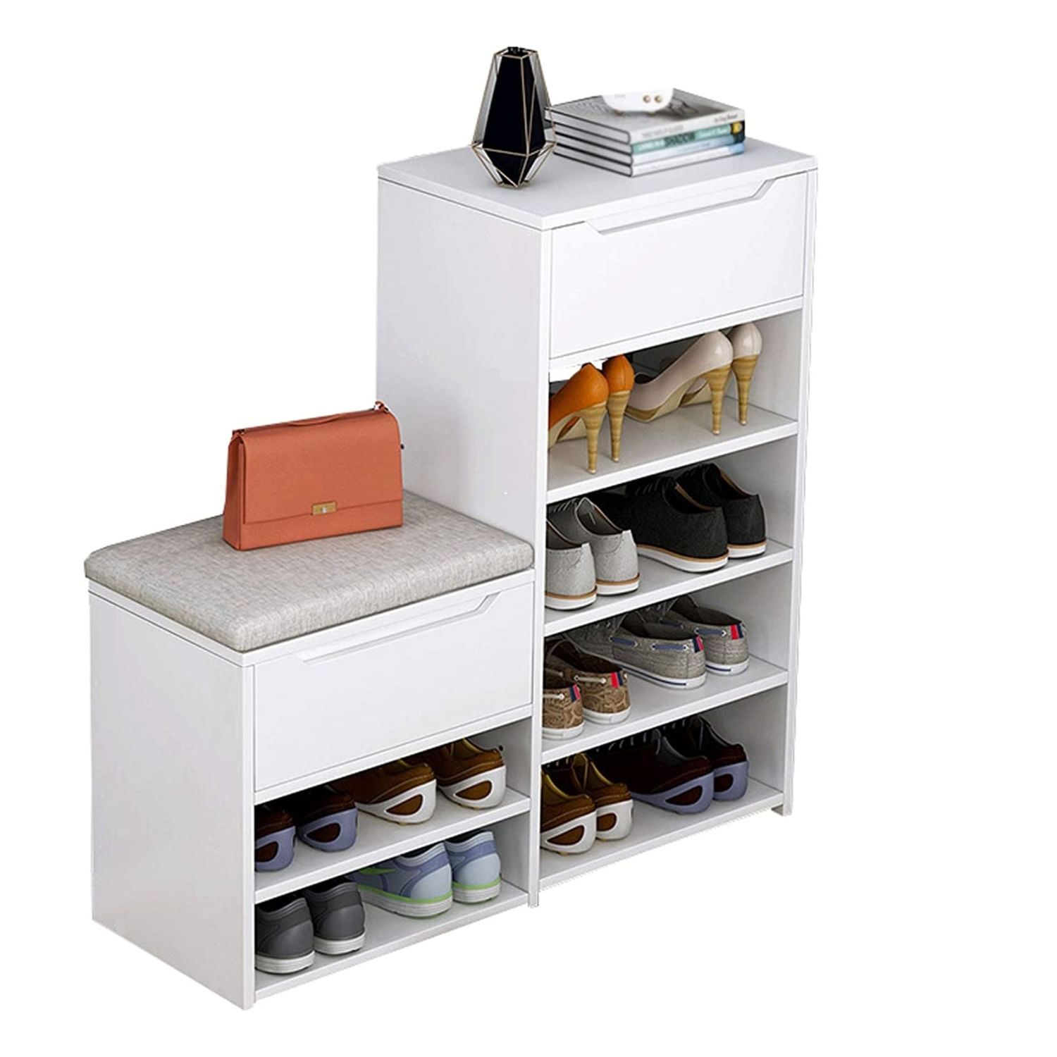 Zapatera Haru Blanco DIBA Muebles