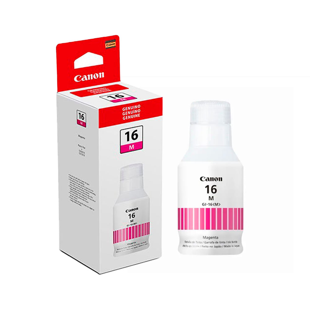 Tinta Canon Gi 16 M Magenta Originalidad Certificada - Promart