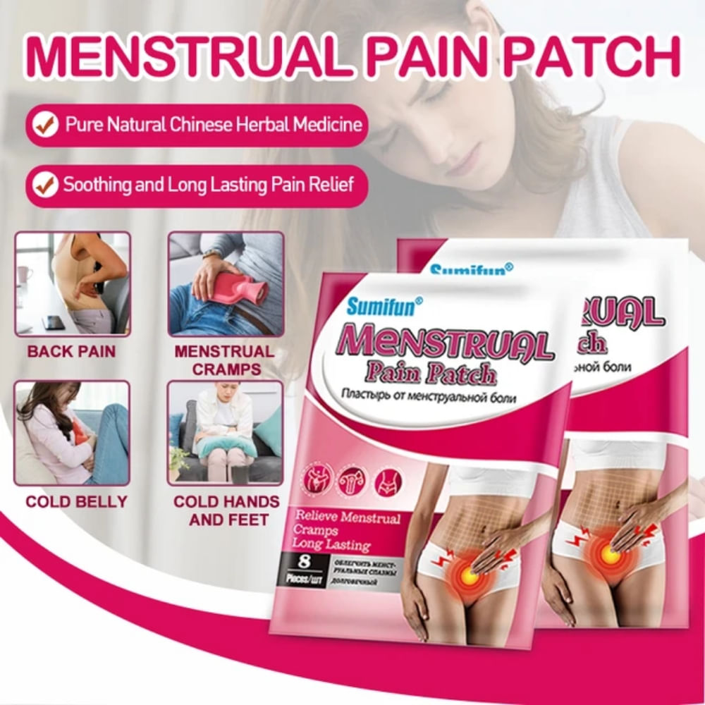 Parches Térmicos para Aliviar Dolor Menstrual del Período - Promart