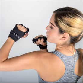 Guantes de Pesas Gimnasio Fitness Mit4 Negro - Promart