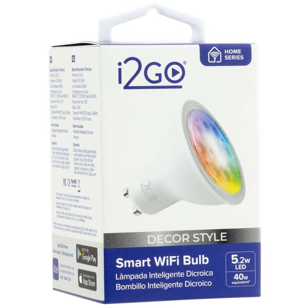 Foco LED Inteligente I2GO Multicolor