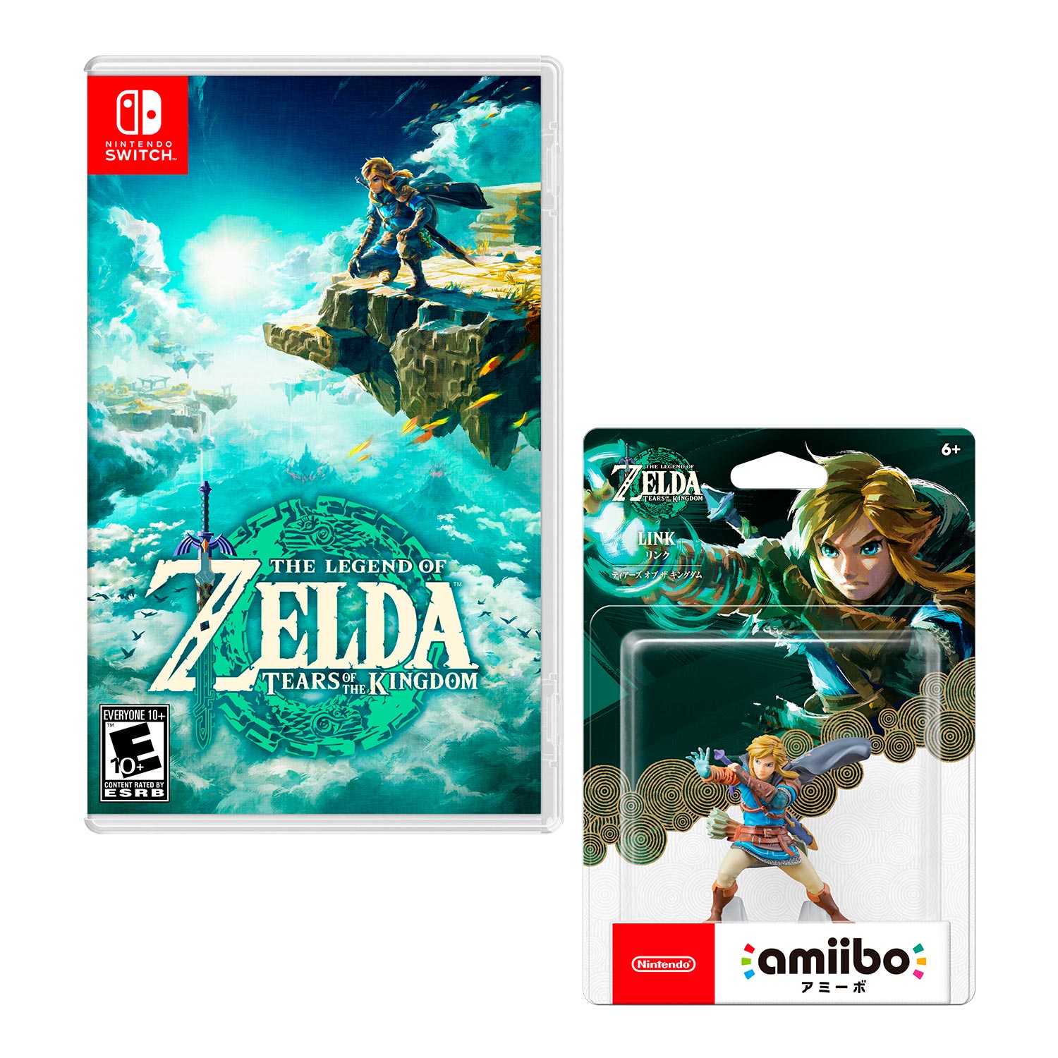 The Legend Of Zelda Tears Of The Kingdom Nintendo Switch + Amiibo