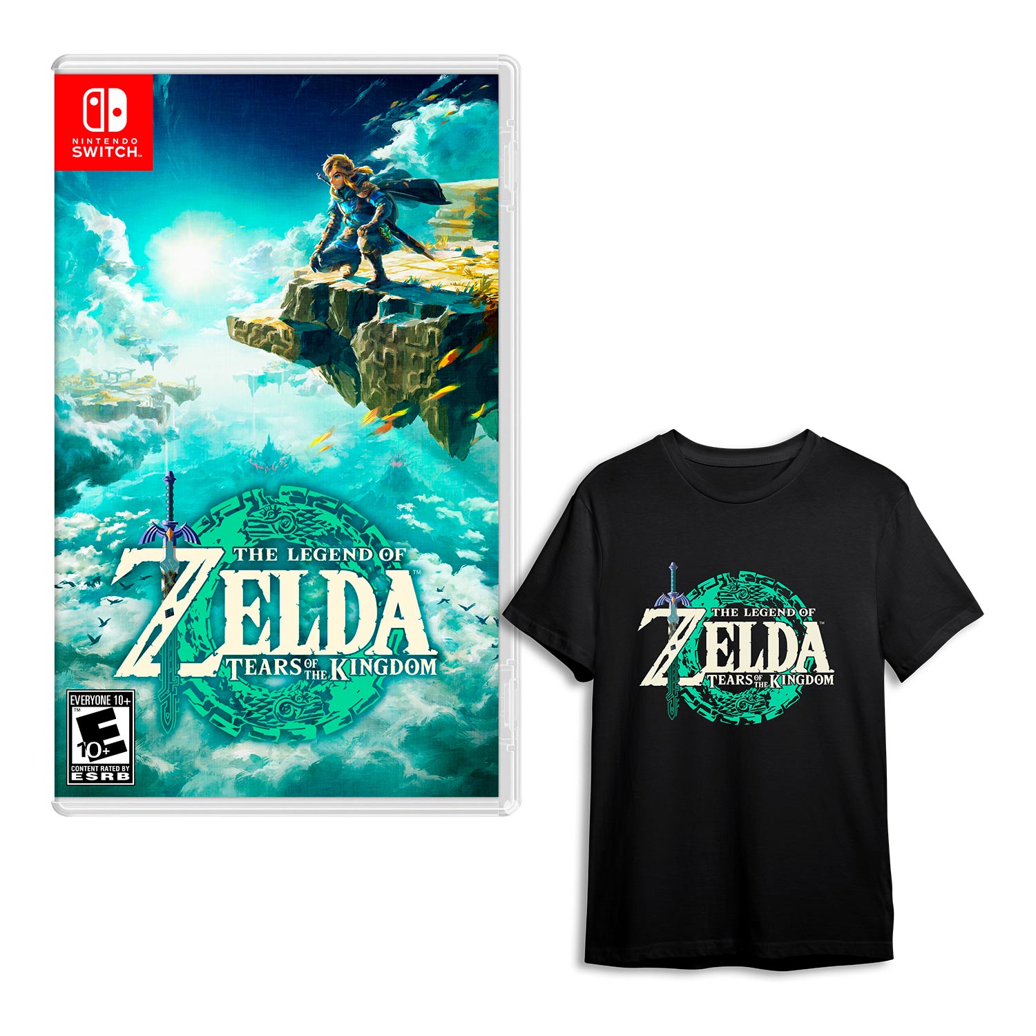 The Legend Of Zelda Tears Of The Kingdom Nintendo Switch + Polo L