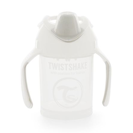 Taza de Entrenamiento Twistshake 230ml Blanco