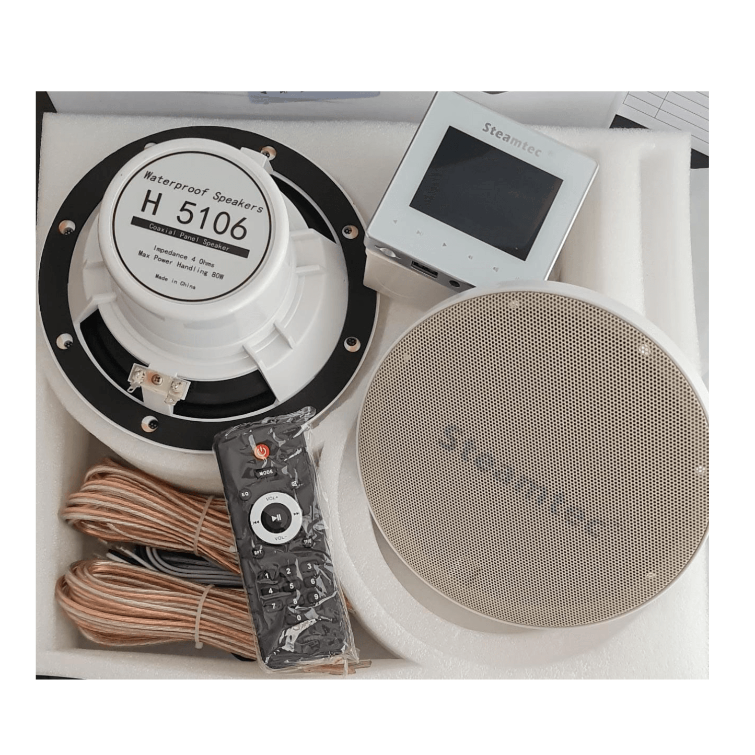 Parlantes bluetooth para Sauna vapor a prueba de agua Handscraft