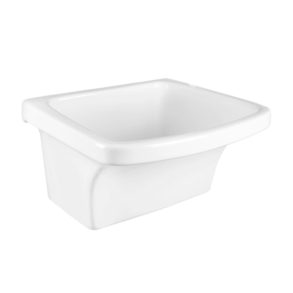 Lavarropa Loza Vitrificado Marbella Medium Vainsa Blanco 90L