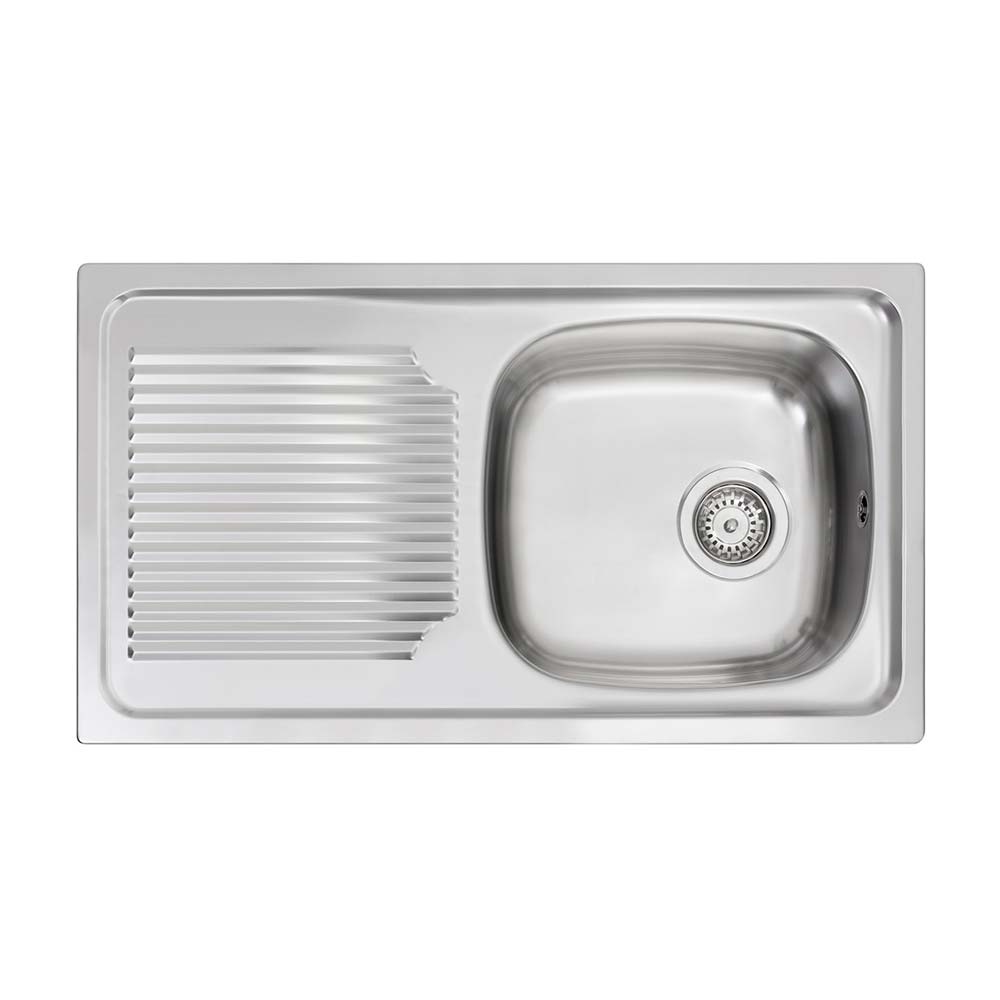 Lavaplatos para Sobreponer Cubeta con Escurridor Teka