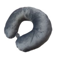 Almohada Cervical para viaje Color Plomo