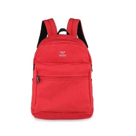 Mochila escolar o de viaje porta Laptop Himawari H1016 3 Rojo