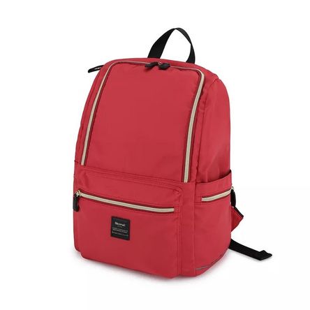 Mochila escolar o de viaje porta Laptop Himawari H1006 6 Rojo