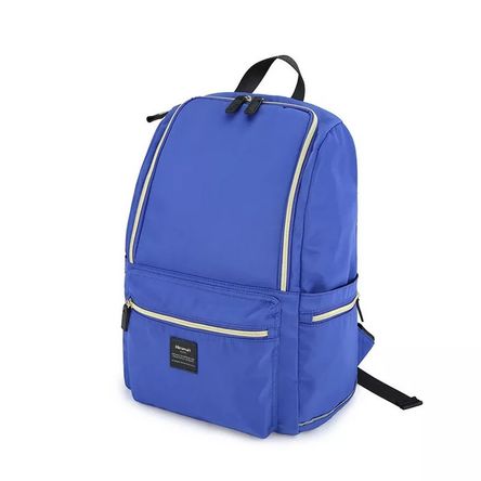 Mochila escolar o de viaje porta Laptop Himawari H1006 3 Azul