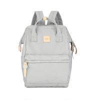 Mochila escolar o de viaje porta Laptop Himawari H1881 11 Gris plata