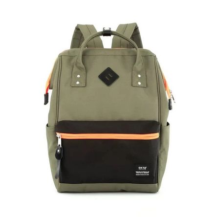 Mochila escolar o de viaje porta Laptop Himawari H9003 3 Verde Militar Mochila escolar o de viaje porta Laptop Himawari H9003 3 Verde Militar