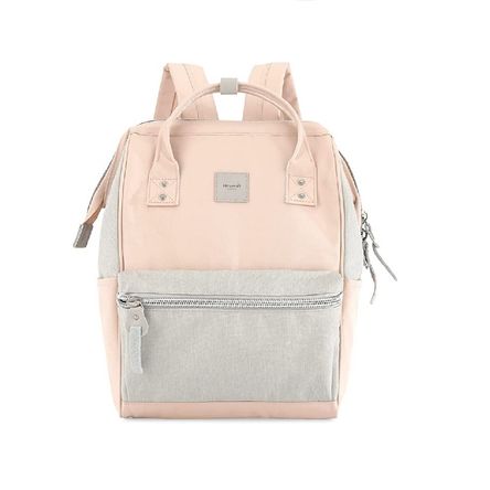 Mochila escolar o de viaje Multibolsillos Himawari H1881 6 Rosado y Gris Mochila escolar o de viaje Multibolsillos Himawari H1881 6 Rosado y Gris