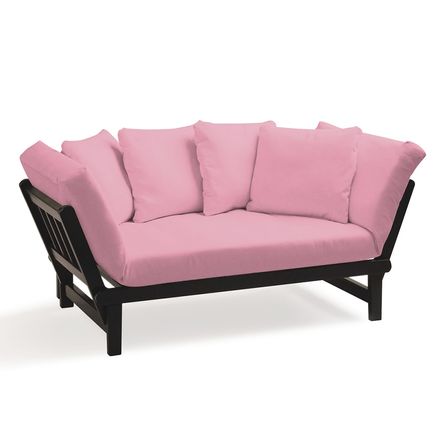 Sofá de 2 Cuerpos Rosita Home Premium Rosa