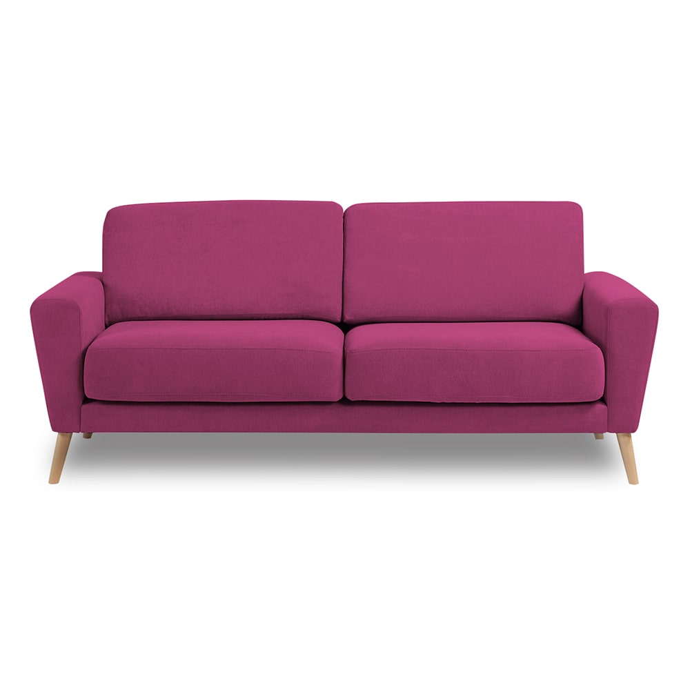 Sofá de 2 Cuerpos Evolution Home Premium Fucsia