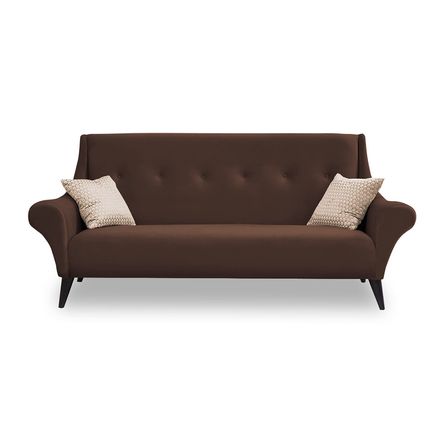 Sofá de 2 Cuerpos Prince Home Premium Chocolate Sofá de 2 Cuerpos Prince Home Premium Chocolate