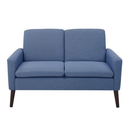 Sofá de 2 cuerpos Tamy Home Premium azul