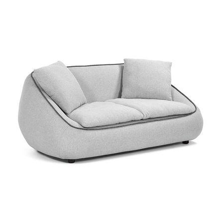 Sofá de 2 Cuerpos Apolo Home Premium Gris Claro Sofá de 2 Cuerpos Apolo Home Premium Gris Claro