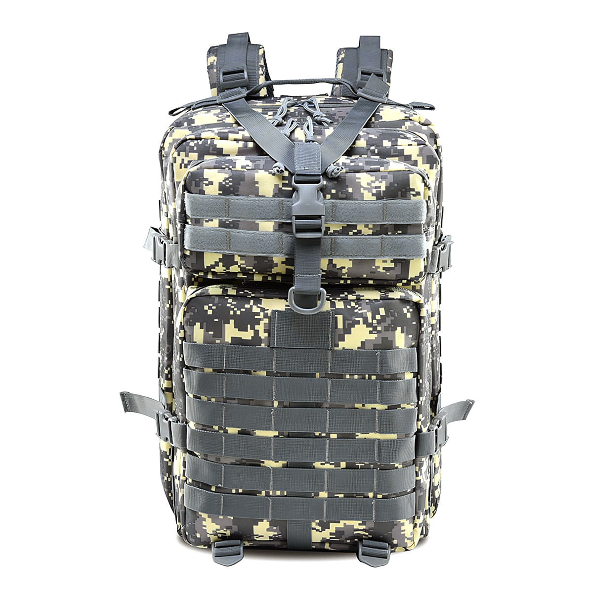 Mochila Tactica Militar Impermeable Kaeroshy 50L Camuflaje