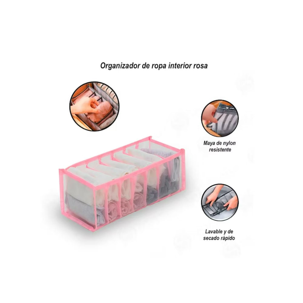 Organizador para zapatos Gretail colgante closet Rosado