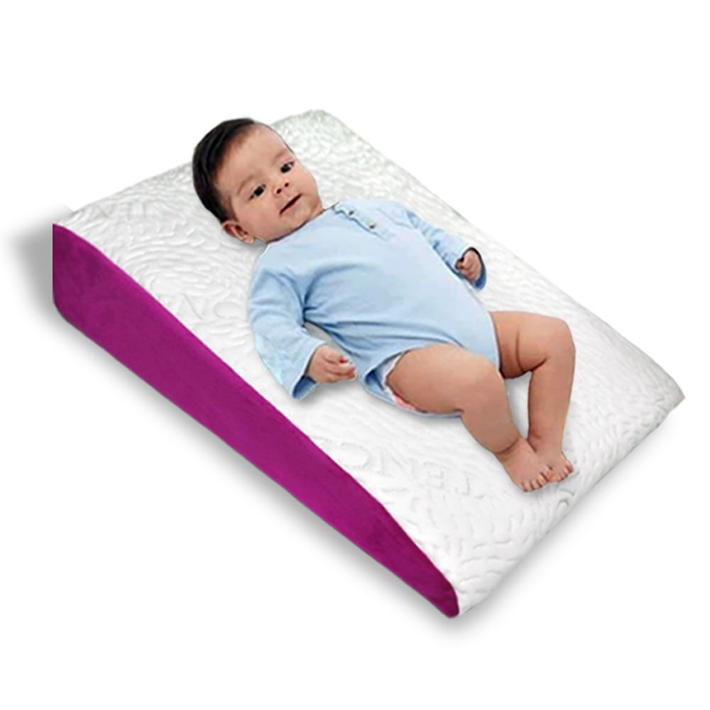 Cojín Antireflujo Bebé Impermeable Fucsia  Teraflex  61x61x12cm