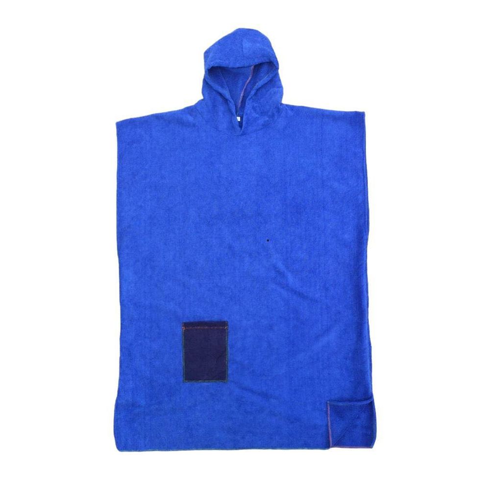 Toalla Cordano Poncho Adulto Azulino Talla L Unisex Toalla Cordano Poncho Adulto Azulino Talla L Unisex