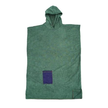 Toalla Cordano Poncho Adulto Verde Botella Talla L Unisex Toalla Cordano Poncho Adulto Verde Botella Talla L Unisex