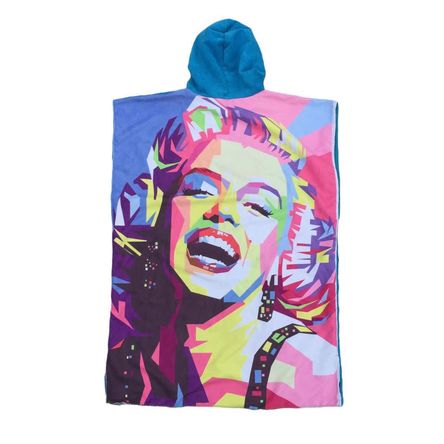 Toalla Cordano Poncho Adulto Marilyn Monroe Talla L Unisex CORDANOPERU