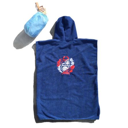 Toalla Cordano Poncho Niño 9 a 12 años Escudo Talla S Unisex Toalla Cordano Poncho Niño 9 a 12 años Escudo Talla S Unisex