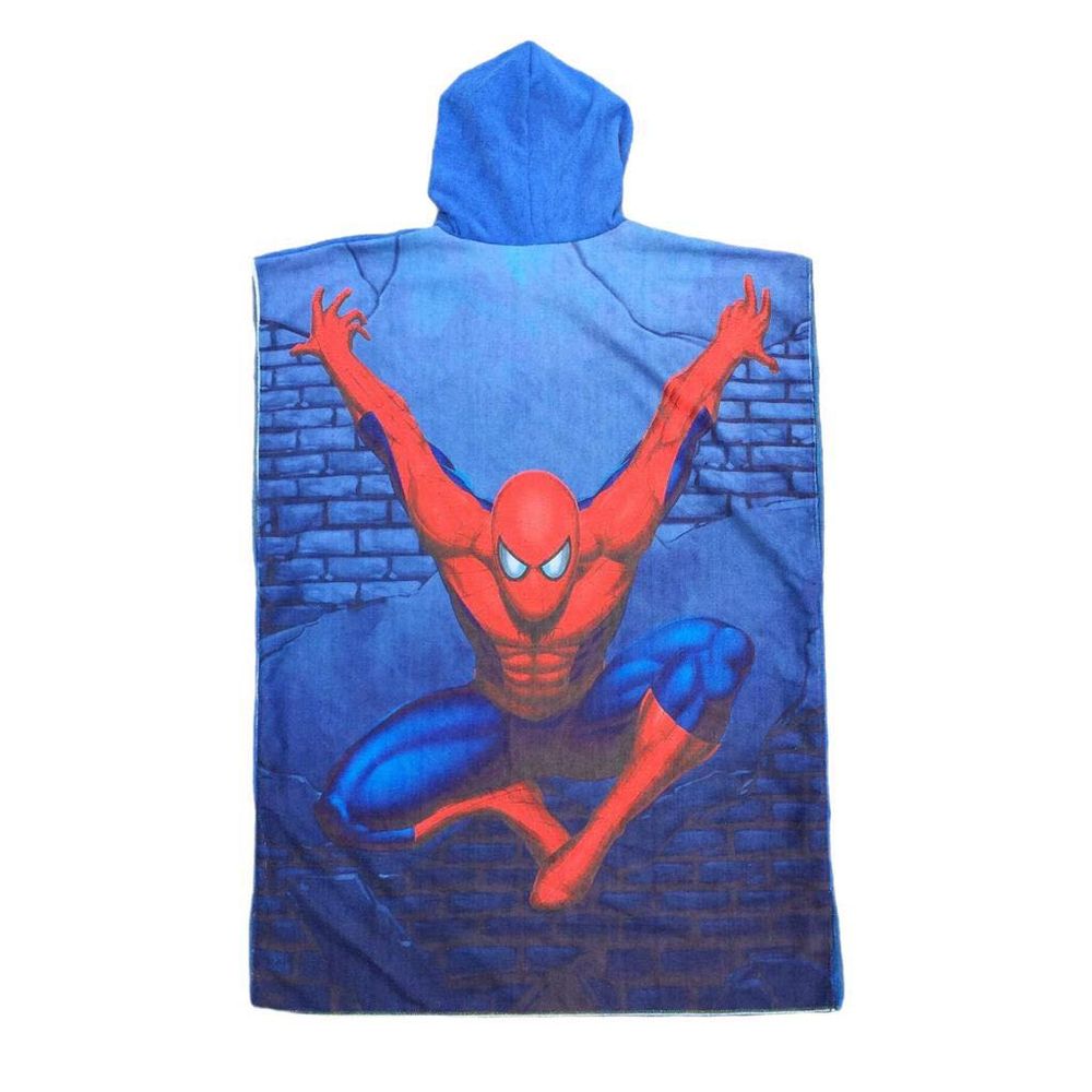 Toalla Cordano Poncho Adulto Hombre araña Talla L Unisex Toalla Cordano Poncho Adulto Hombre araña Talla L Unisex
