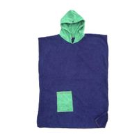 Toalla Cordano Poncho Niños 5 a 7 años Azul Unisex